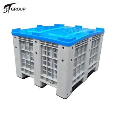 Vaste plastic bulkcontainer