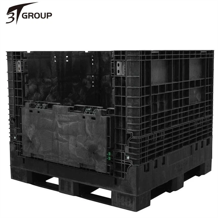 45 x 48 x 41 Solid Floor Collapsible Bulk Container 2 Doors price